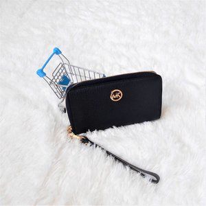 Michael Kors Large MF Phone Case Navy